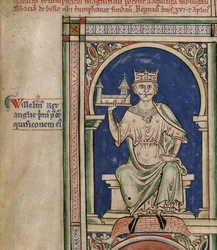 Guglielmo I dalla Historia Anglorum, Chronica majora