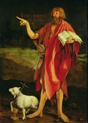 San Giovanni Battista dalla Pala di Isenheim, 1512-16 circa (olio su tavola)