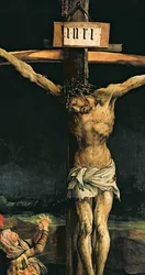 Pala di Isenheim, 1512-15 circa (olio su tavola) (particolare di 3706)