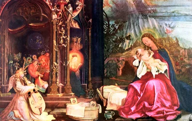 La Natività degli Antonini di Isenheim