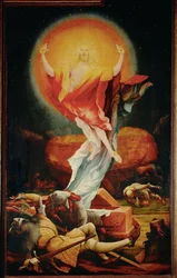 La Resurrezione - pannello dell