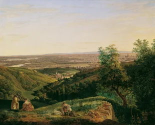 Vista di Vienna dal Krapfenwaldl