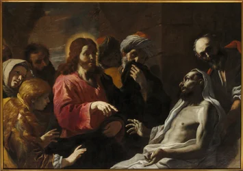 Resurrezione di Lazzaro, seconda metà del XVII secolo