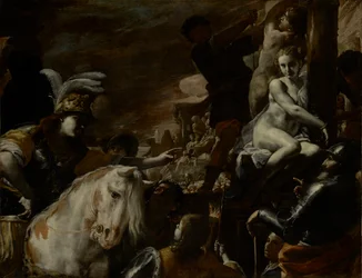 Clorinda salva Sofronia e Olindo