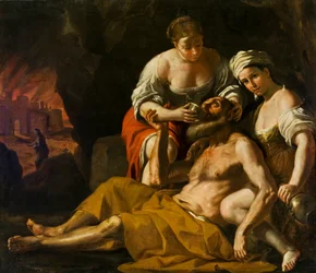 Lot e le sue figlie, ca 1675-1680