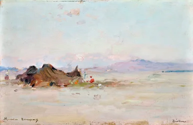 Campo nel deserto, Biskra (Algeria)