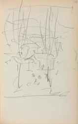 Taccuino italiano: pagina di paesaggio 116, 1898-1899