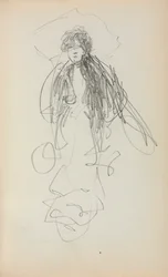 Taccuino italiano: Donna in piedi pagina 219, 1898-1899
