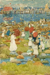 Spiaggia sassosa