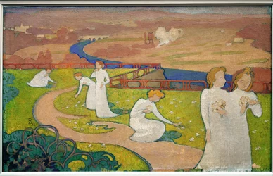 Avril (olio su tela)