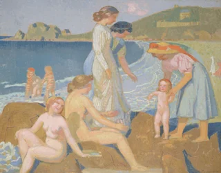 Bagnanti a Perros-Guirec, ca 1909-1912