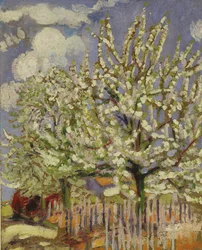 Alberi in fiore, 1908