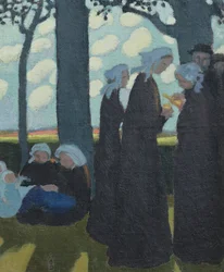 Sera vicino a Binic, c.1895