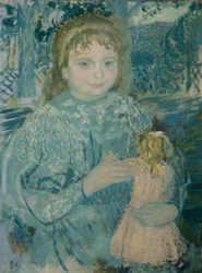 Ragazza con bambola (Thérèse Watillaux)