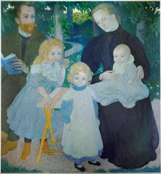 La famiglia Mellerio (olio su tela)