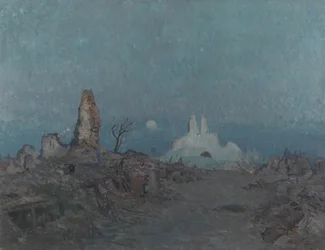 La strada affondata, Hangard, 1918