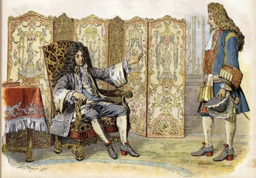 Luigi XIV chiamato il Re Sole nel 1712
