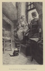 Jean-Jacques e Therese alla finestra