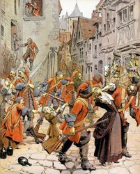 Le Dragonnades: dispersione di una famiglia protestante