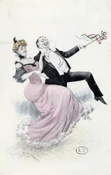 Gioia di Vivere, cartolina c.1900