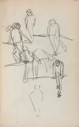 Quaderno degli schizzi italiano: Figure (pagina 200)