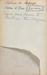 Quaderno degli schizzi italiani: Note (pagina 3)