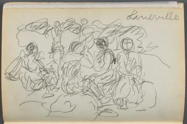 Libro di schizzi - Il Granite Shore Hotel, Rockport, pagina 062: "Laneville".