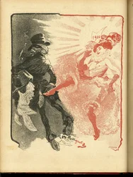 Illustrazione di Maurice Radiguet (1866-1941) in Le Rire