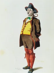 Gianduja nel 1858