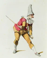 Giangurgolo nel 1625, di Maurice Sand