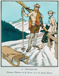 A Chaomnix / Tuta da uomo e da donna per gli sport invernali