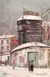 Il Mulino della Galette, 1933 circa (olio su tela)