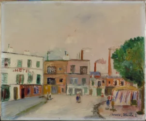 "Les usines de banlieu" (Le fabbriche di periferia)