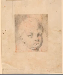 Disegno, studio: Testa di ragazzo, 1810-34
