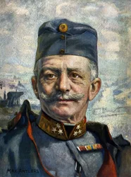 Ritratto di Conrad von Hotzendorf (1852-1925), maresciallo dell