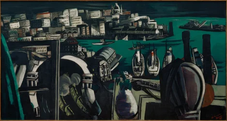 Vista su Genova: Il porto di Genova