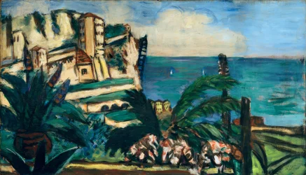 Paesaggio della Riviera con rocce