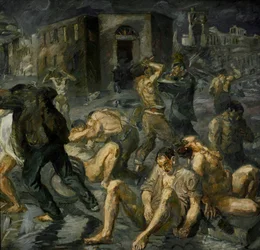 Scena della distruzione di Messina