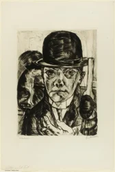 Autoritratto con bombetta
