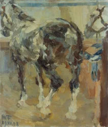 Cavallo grigio mela