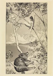 Orso ed elfo (Intermezzi, Opus IV, foglio 1)