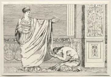Cupido e Psiche: Psiche e Giunone, 1880