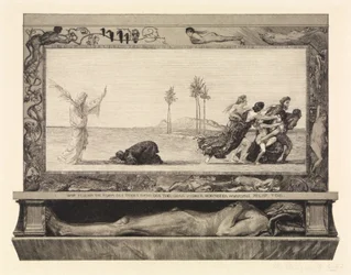La morte come Salvatore (Della morte, prima parte, opus XI, tavola 10)