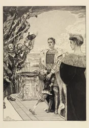 Sovrano (Sulla morte, seconda parte, opus XI, tavola 2)