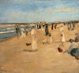 Spiaggia a Noordwijk, 1911