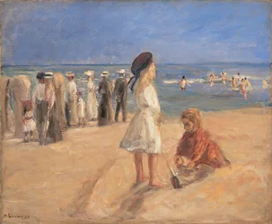 Vita da spiaggia, 1916