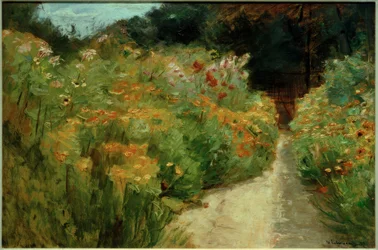 Piante da fiore nel giardino di Wannsee