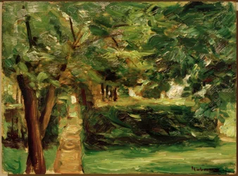 I giardini di siepi a Wannsee verso est
