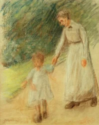 Nipotina con bambinaia