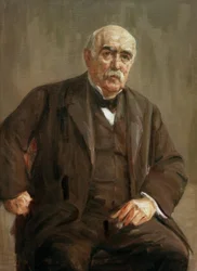 Eugen Gutmann, dipinto di Liebermann